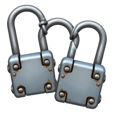 closed shackles sticker