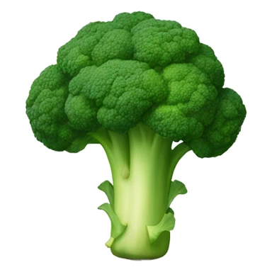 a single broccoli sticker