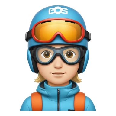 snowboarder sticker