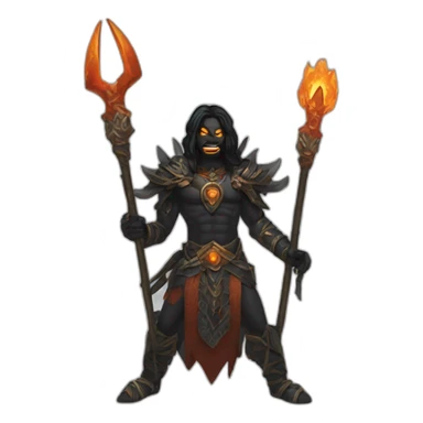 Kali call of darkness  sticker