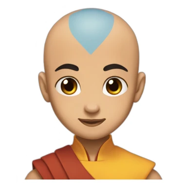 Aang in love  sticker