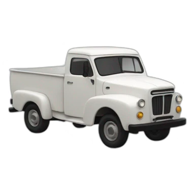 Norman camionnette blanche sticker