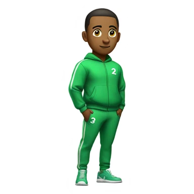 Player 230 from the tv show squid game  sticker