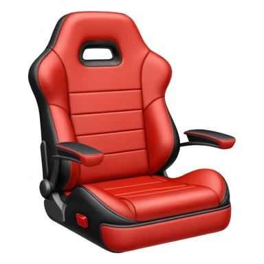 gamer seat black sticker