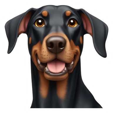 Doberman sticker