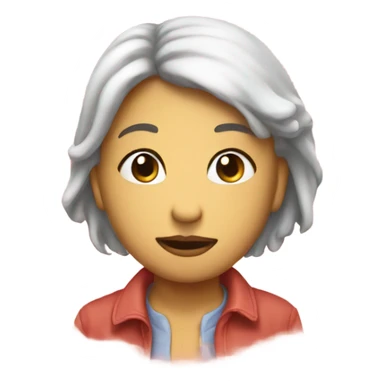 Thinking of you sis heart sticker