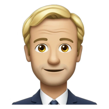 Macron se bat avec le Pen sticker