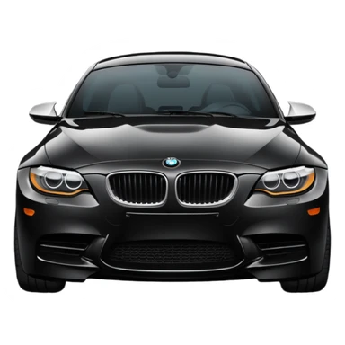 bmw with a black tint sticker