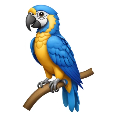Arara azul sticker