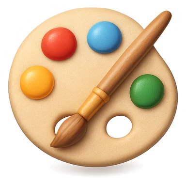 {
  "title": "3D Skeuomorphic Emoji Icon Schema",
  "type": "object",
  "properties": {
    "object": {
      "type": "string",
      "description": "Name of the object to be represented (e.g., 'money bag', 'camera', 'pizza')."
    },
    "style": {
      "type": "string",
      "enum": ["3D skeuomorphic emoji"],
      "description": "Visual style to be used for rendering."
    },
    "materials": {
      "type": "object",
      "properties": {
        "base": {
          "type": "string",
          "description": "Primary material texture, e.g., 'smooth cloth', 'metallic', 'plastic'."
        },
        "details": {
          "type": "array",
          "items": { "type": "string" },
          "description": "Secondary materials or embellishments (e.g., rope, buttons, stitching)."
        }
      }
    },
    "colors": {
      "type": "object",
      "properties": {
        "baseColor": {
          "type": "string",
          "description": "Main color of the object (e.g., '#F5DEB3' for a beige sack)."
        },
        "accentColors": {
          "type": "array",
          "items": { "type": "string" },
          "description": "Accent or highlight colors (e.g., yellow for dollar sign)."
        }
      }
    },
    "lighting": {
      "type": "object",
      "properties": {
        "type": {
          "type": "string",
          "enum": ["soft", "ambient", "studio"],
          "description": "Lighting type used to shade and define volume."
        },
        "shadows": {
          "type": "boolean",
          "description": "Indicates if soft drop shadows are used."
        }
      }
    },
    "geometry": {
      "type": "object",
      "properties": {
        "dimensionality": {
          "type": "string",
          "enum": ["3D"],
          "description": "Indicates that object is rendered in 3D."
        },
        "roundedEdges": {
          "type": "boolean",
          "description": "Indicates if object has smooth, rounded edges."
        }
      }
    },
    "expression": {
      "type": "string",
      "enum": ["playful", "realistic", "friendly"],
      "description": "Overall emotional tone of the icon."
    },
    "background": {
      "type": "string",
      "enum": ["transparent", "white", "gradient"],
      "description": "Background type for the rendered emoji."
    }
  },
  "required": ["object", "style", "materials", "colors", "lighting", "geometry", "expression", "background"]
}

palette sticker