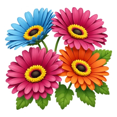 Gerberas sticker