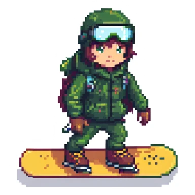 snowboarder  sticker
