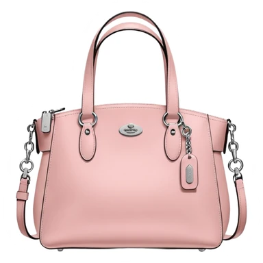 coach bag color pink sticker