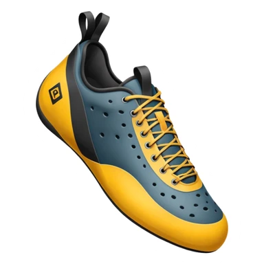 climbing shoe for bouldering sticker