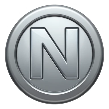 N Nah işareti sticker