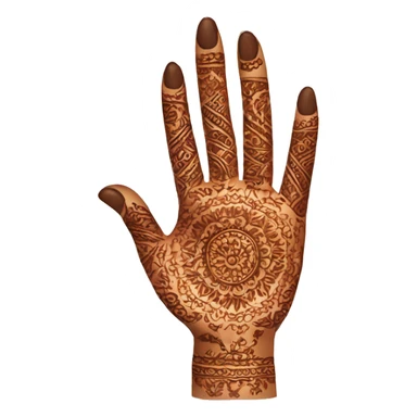 Mehendi hands sticker