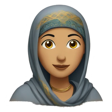 Moroccan woman from fes sticker