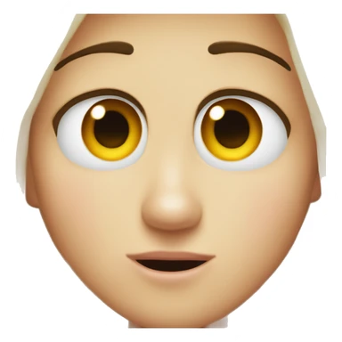 Heart eye drooling  sticker