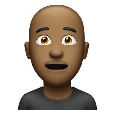 Trying to tell someone stop lying as emoji sticker