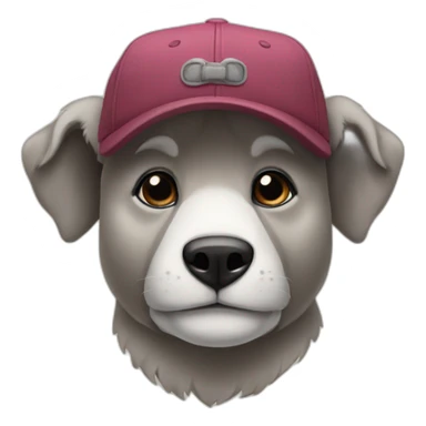 coala with a cap sticker