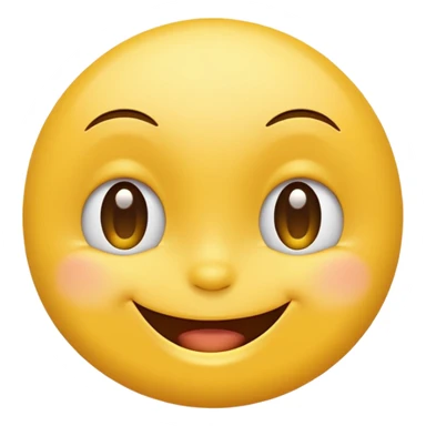 winking face, playful, yellow sticker