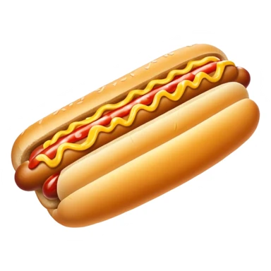 hot dog and french fries sticker