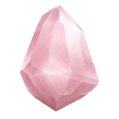 Light pink quartz sticker