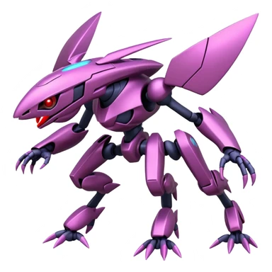 Futuristic Genesect-Heracross-Vikavolt fusion sticker