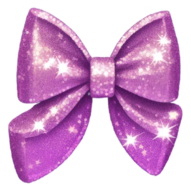 Cheeeading bow that’s sparkly sticker