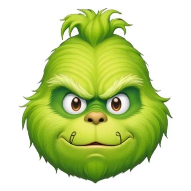 Grinch sticker