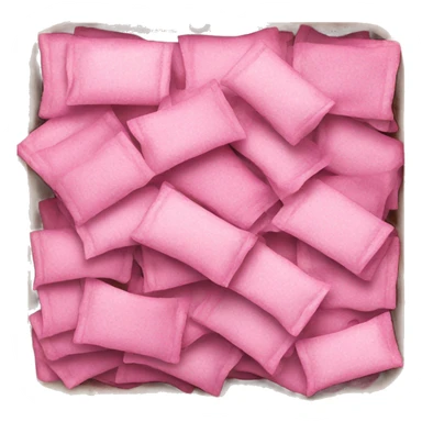 Pink crisps pack sticker