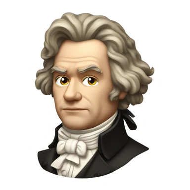 beethoven sticker