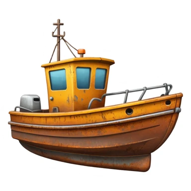 tow boat sticker