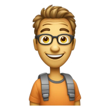 silly, or whimsical person who often makes others laugh with their funny behavior and jokes.” Emphasize that a goofball is light-hearted and enjoys spreading joy in a goofy, non-serious. sticker