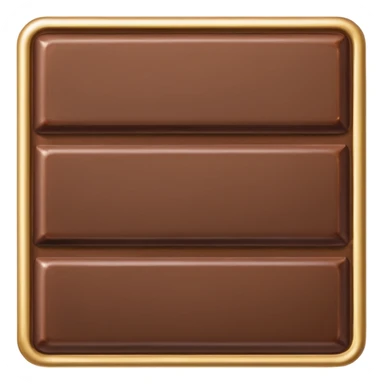 chocolate bar sticker