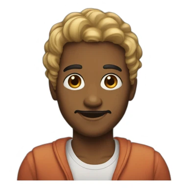 dibujante de retratos sticker