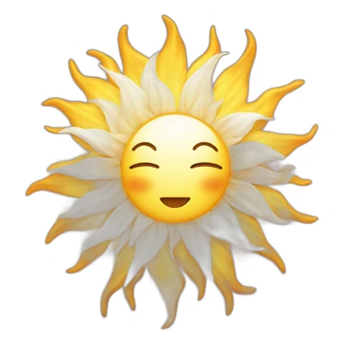 Sun sticker
