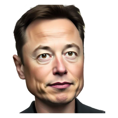 elon musk with money and tesla sticker