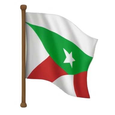 The flag of Hejaz  sticker