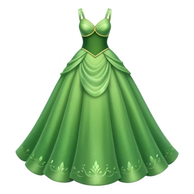 Tiana’s dress sticker