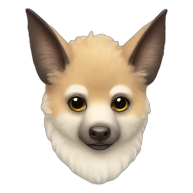 fledermaus Alpaka sticker