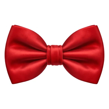 Papillon morbido rosso sticker