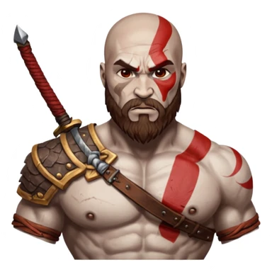 Kratos sticker