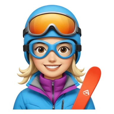 Woman Skiing Matterhorn sticker
