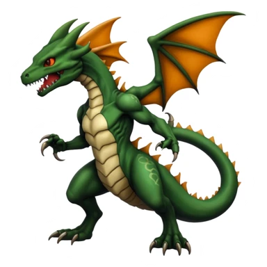  Venom-Marowak-Charizard-Xenomorph-hybrid-fantasy-creature (full body) with tattoos sticker