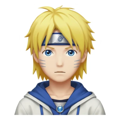 شخصية من أنمي ناروتو تدعى ميناتو  sticker