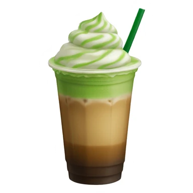 Matcha Iced coffee venti sticker