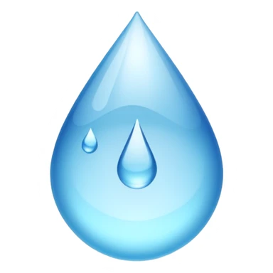water drop sticker