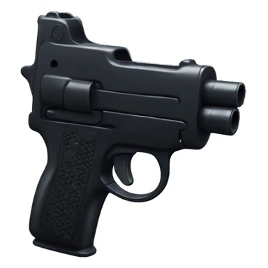 black water pistol sticker