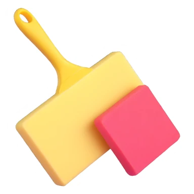 cleaning sponge sticker